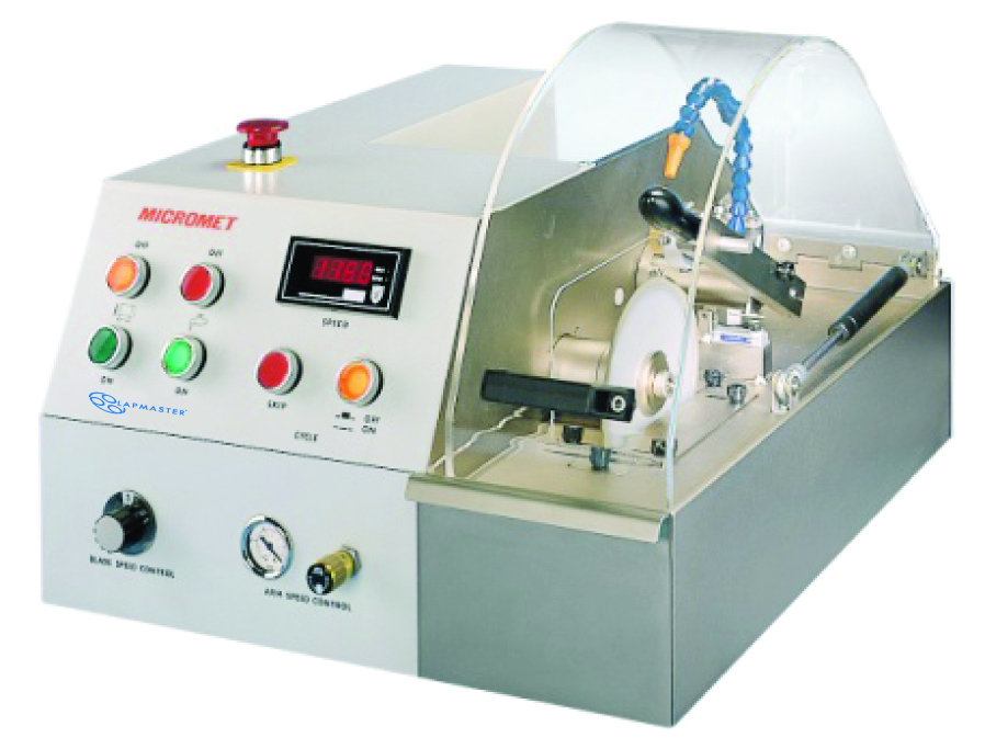 Micromet Automatic cutting and thinning Diamond Saw