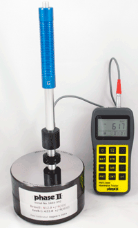 Phase II PHT-1850 Portable Hardness Tester for cast/rough parts