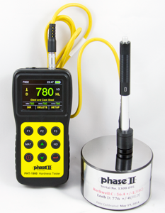 Phase II PHT-1900 Series Portable Hardness Tester, with color screen