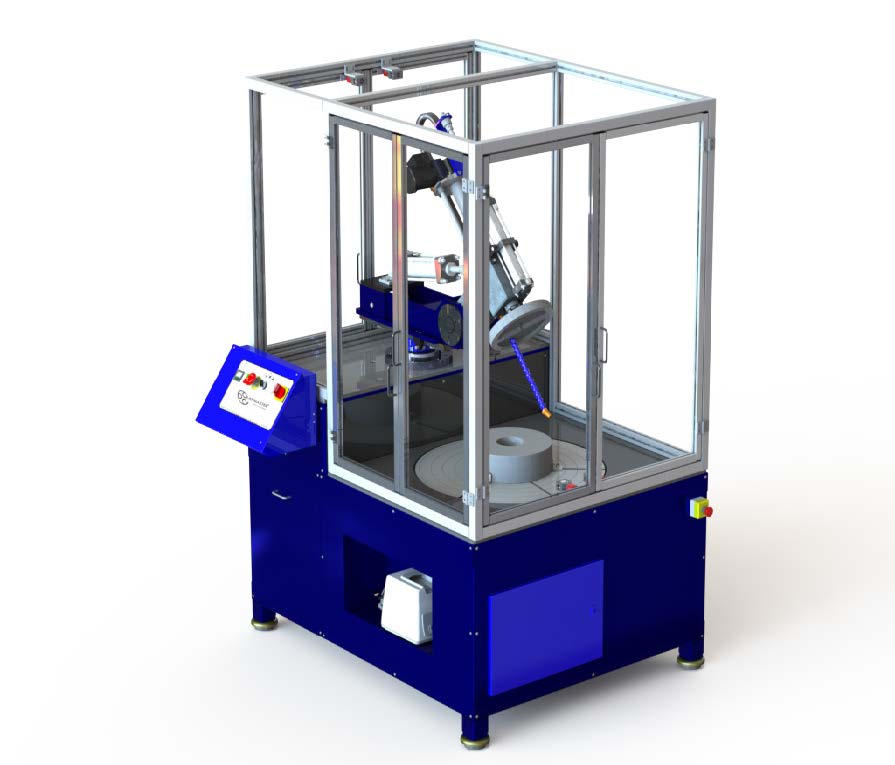 Precision Honing Deburred Deburring Machine Equipment Solutions IFL350